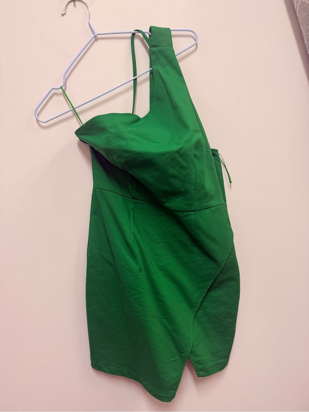 superdown Green One-Shoulder Kids One-Piece
